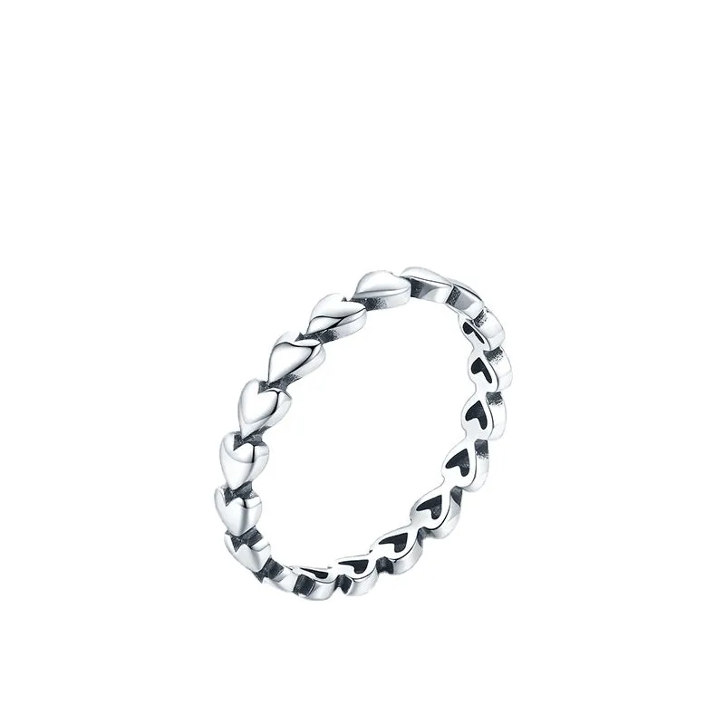 Everyday Genie Sterling Silver Heart Ring for Women, Size 5-9