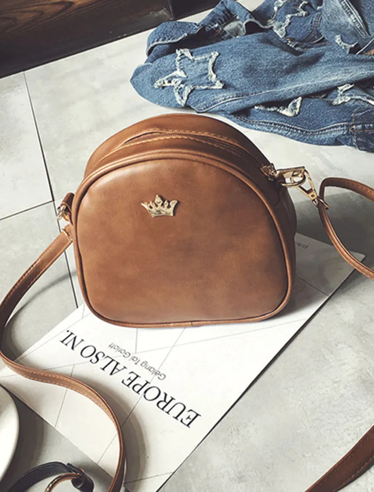 Imperial Crown Shoulder Bag