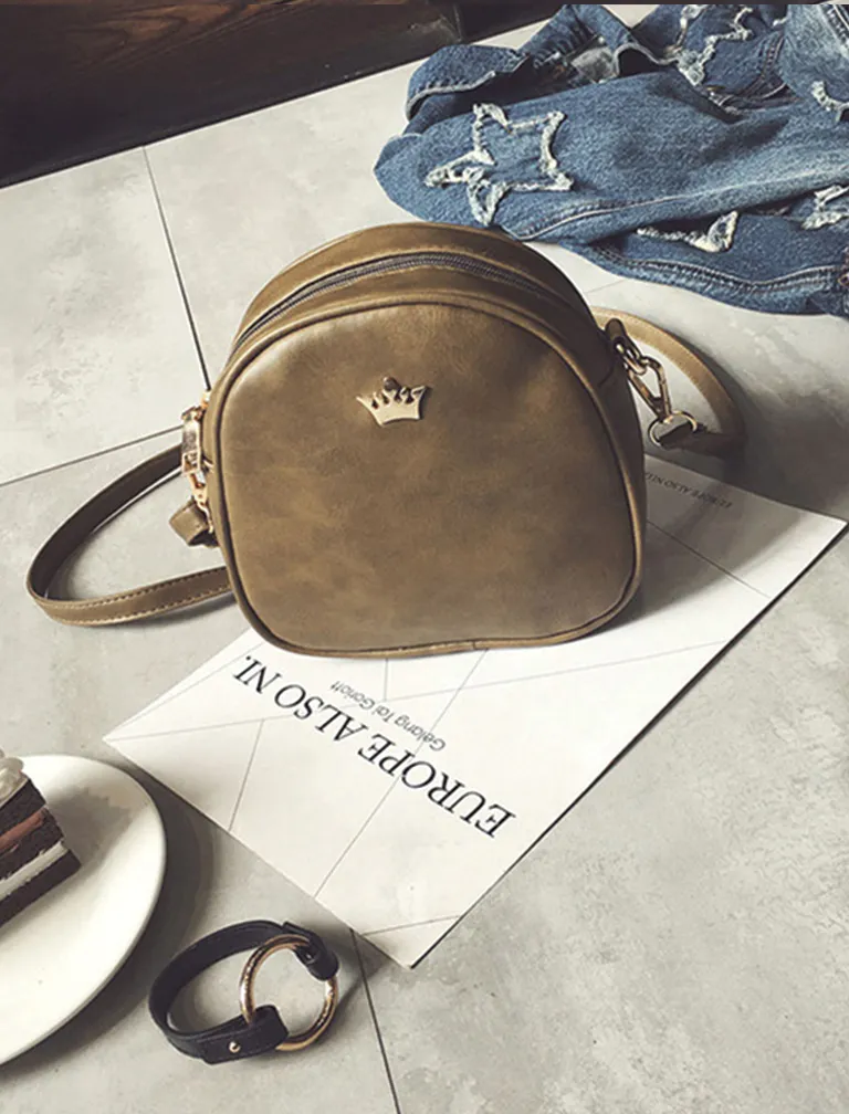 Imperial Crown Shoulder Bag