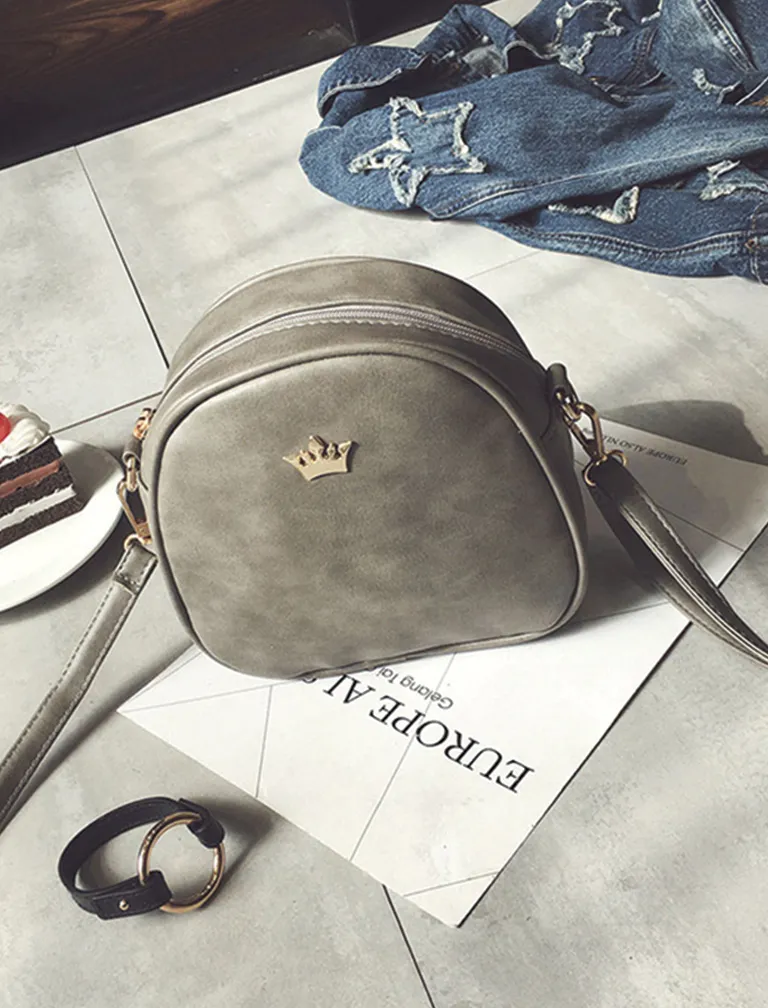 Imperial Crown Shoulder Bag
