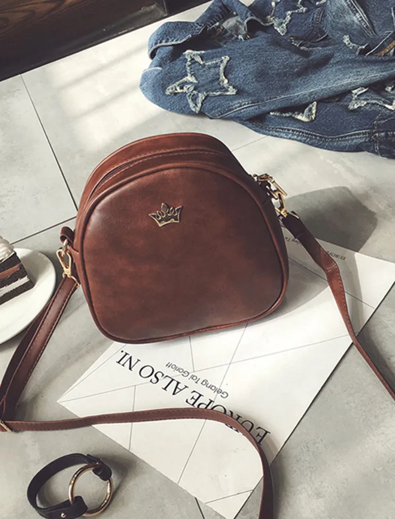 Imperial Crown Shoulder Bag