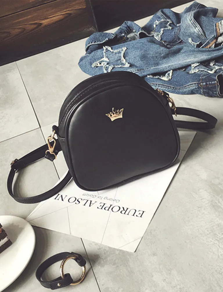 Imperial Crown Shoulder Bag