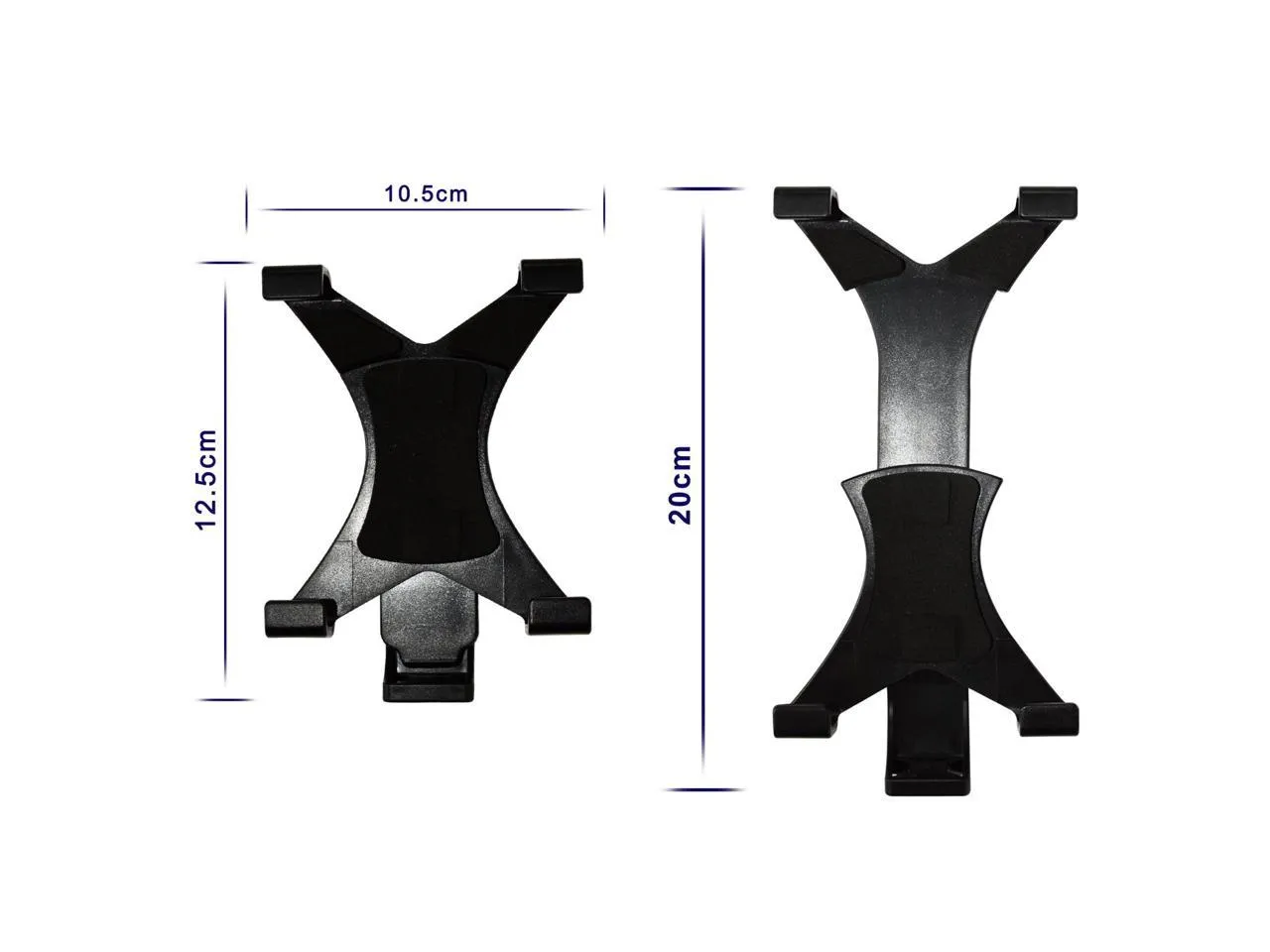 iPad Tripod Mount Adapter Universal Tablet Clamp Holder Fits Ipad, Ipad Air, Ipad Mini, Microsoft Surface, Nexus and Most Tablets, Use on Tripod, Monopod, Selfie Stick, Tabletop Tripod Stand Etc