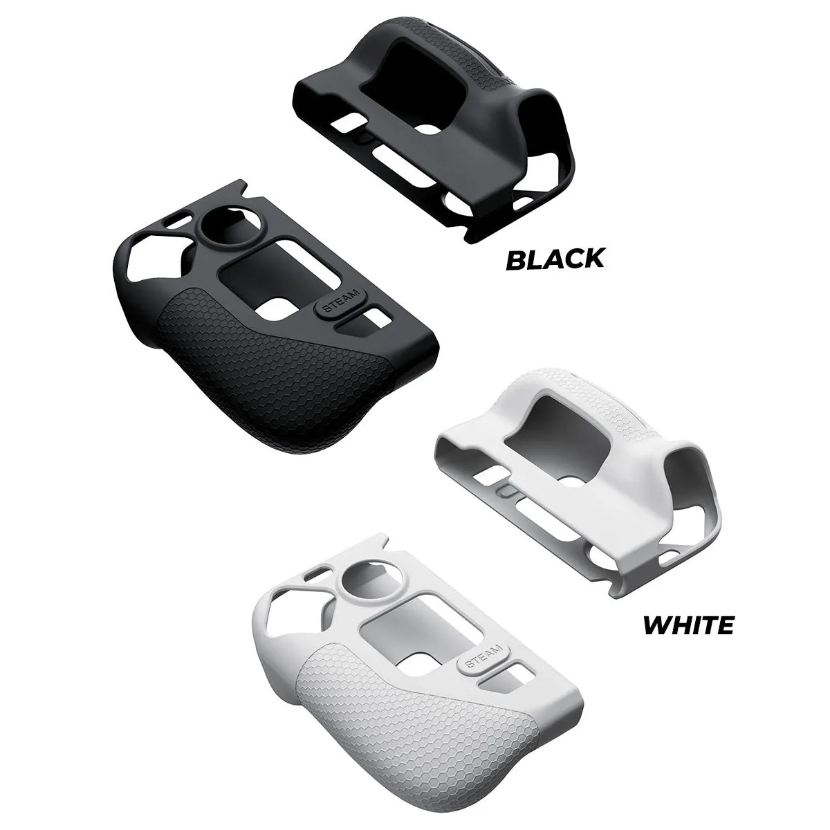 JSAUX Silicone Grip for Steam Deck/ Steam Deck OLED (Black, Grey) (GP0016)