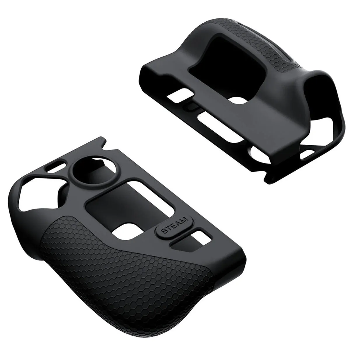 JSAUX Silicone Grip for Steam Deck/ Steam Deck OLED (Black, Grey) (GP0016)