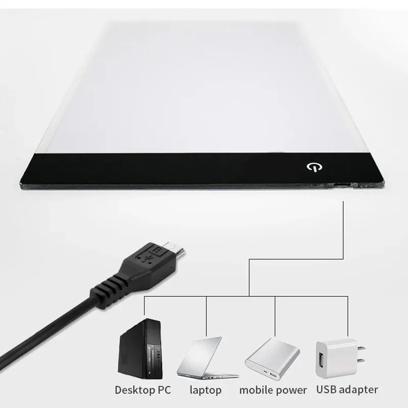 Kids A4 Level Led Drawing Pad Educational Toy