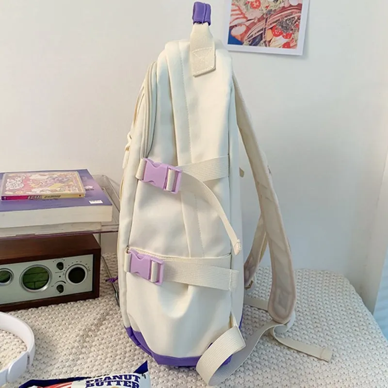 Kids Mesh School Backpacks - Black Blue White Book Bags For Boys Girls Drawstring 1-6 Grade Students Bookbag