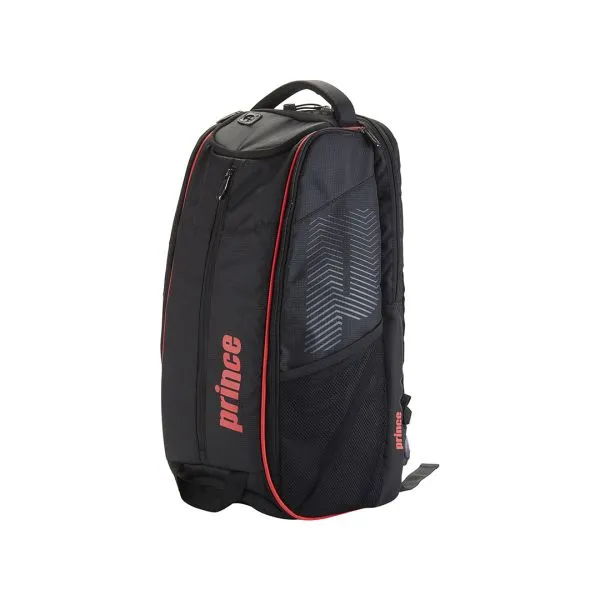 Prince Tour Dufflepack Tennis Backpack - Black/Red