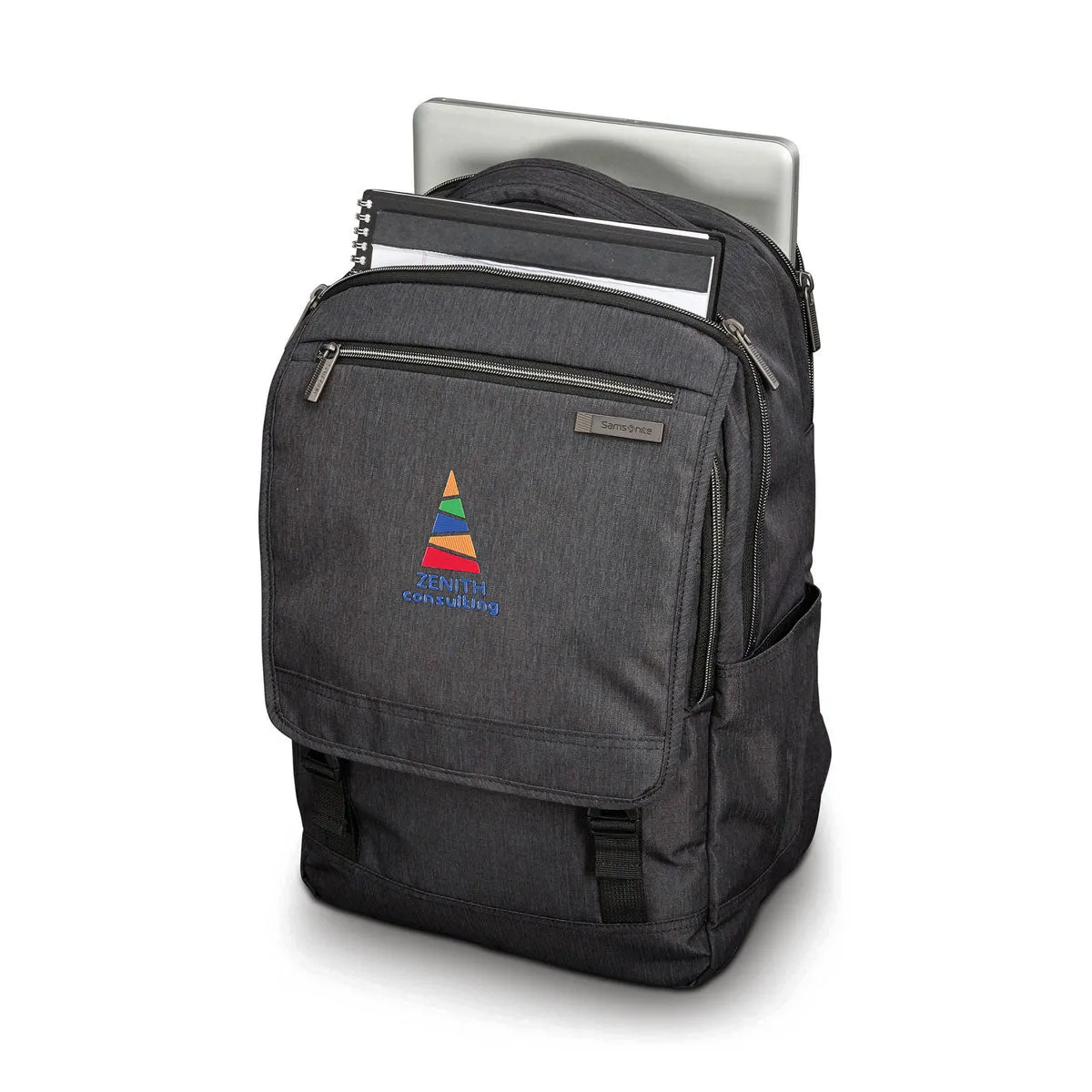 Samsonite Charcoal Heather Charcoal Modern Utility Paracycle Computer Backpack