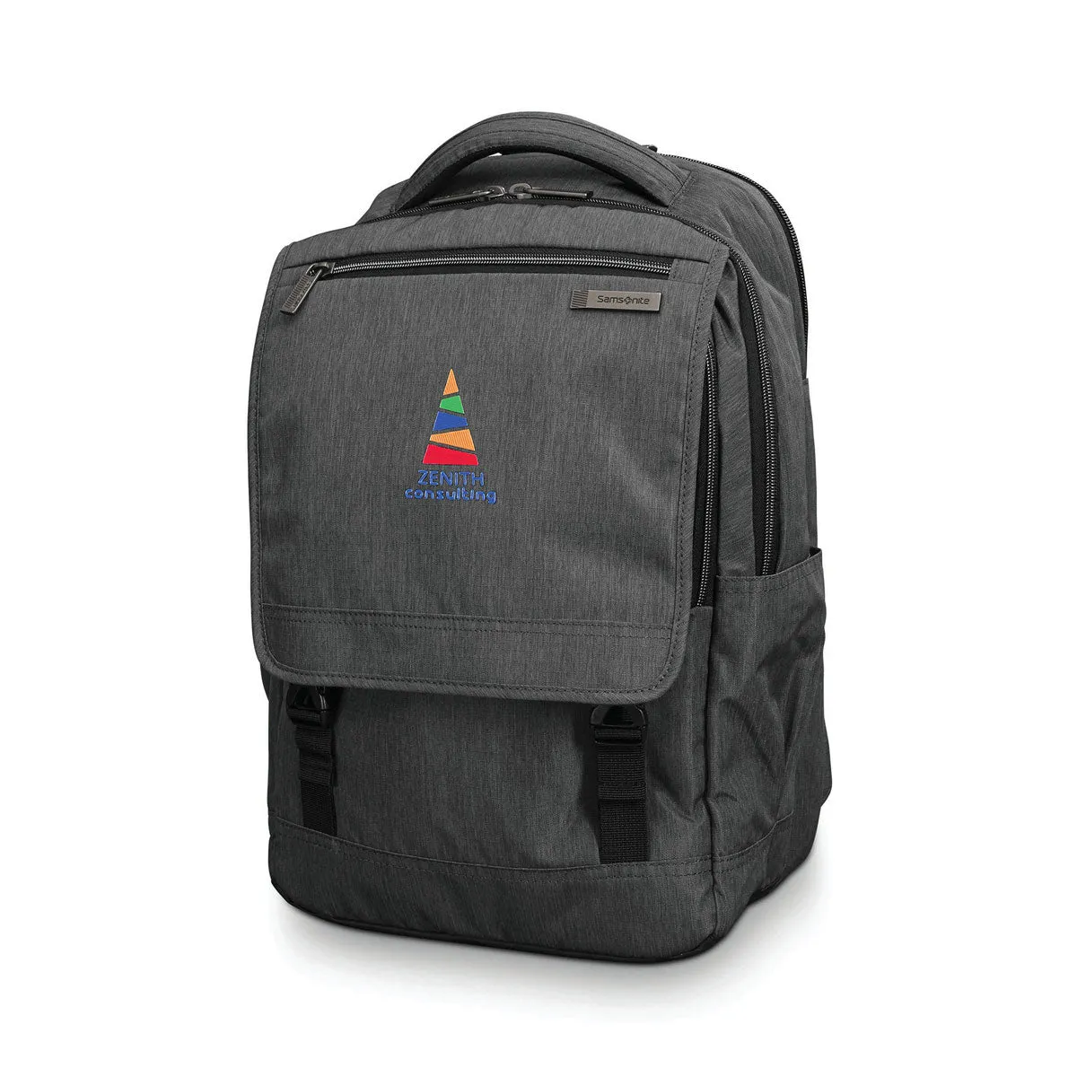 Samsonite Charcoal Heather Charcoal Modern Utility Paracycle Computer Backpack
