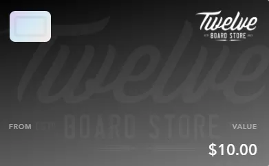 Twelve Board Store E Gift Card