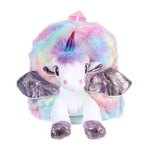 Unicorn Soft Bag for Kids – School & Picnic Bag for Baby,Boys,Girls / Lightweight Travel School Mini Backpack for Kids - Random Colors