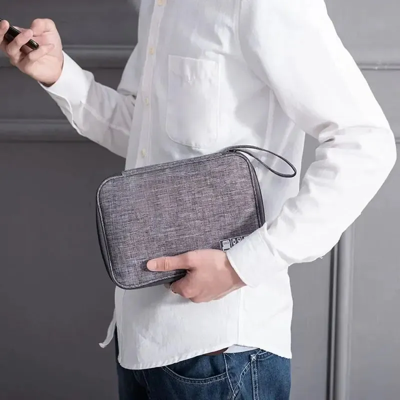 USB Data Cable Organizer Charging Cable Storage Bag Accessory Cable Bag Portable Travel Cellphone Charge Charger Cable Organizer