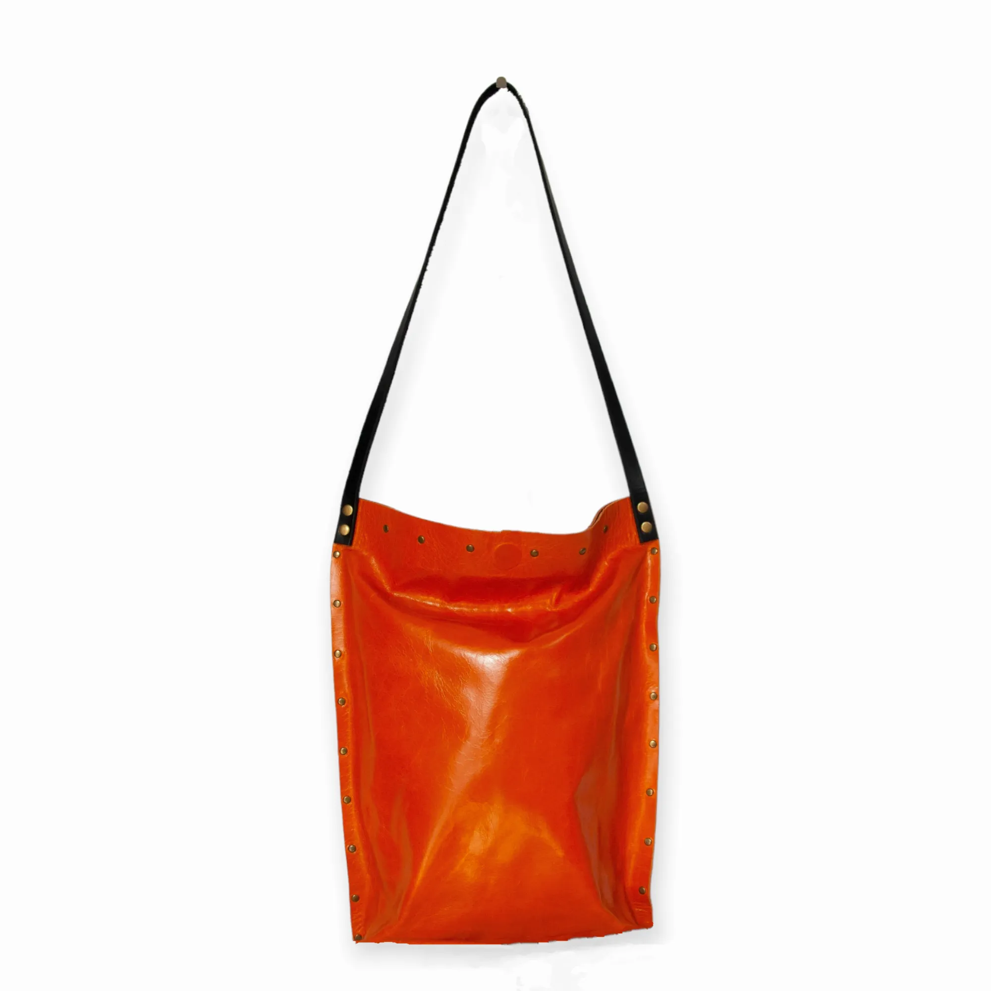 Vibrant Orange Shoulder Bag